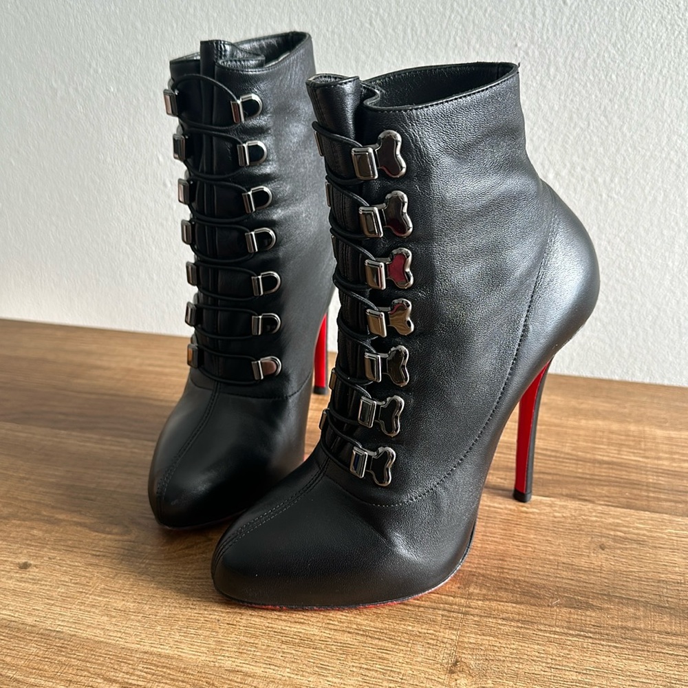 Christian Louboutin Troopista Booties Size 37